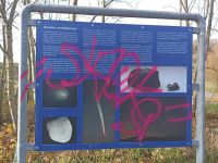 Vandalismus_Kometen_und_Meteoriten_Steinernes_Kreuz