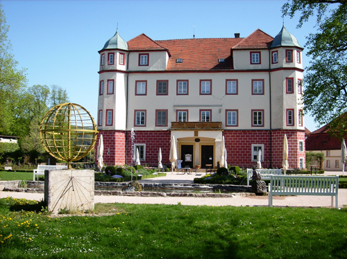 Sonnenmodell beim Donzdorfer Schloss